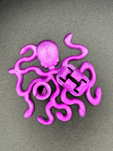 Load image into Gallery viewer, Vape stand holder accessory - VapeNprop Purple Octopus DUO