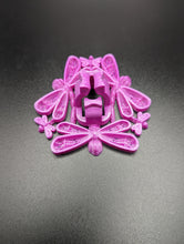 Load image into Gallery viewer, Vape stand holder accessory - VapeNprop Purple Dragonflies OMNI