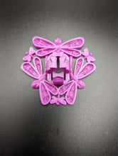 Load image into Gallery viewer, Vape stand holder accessory - VapeNprop Purple Dragonflies OMNI