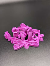 Load image into Gallery viewer, VapeNprop Dragonfly DUO upright vape stand holder for vape pens and cartridges
Purple Dragonfly VapeNprop vape pen holder accessory with dual holders
Dragonfly DUO vape cartridge holder keeping vape pens upright