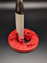 Load image into Gallery viewer, VapeNprop High Roller Poker Night vape stand holder with poker theme
Poker Night vape pen holder accessory by VapeNprop
High Roller poker themed vape cartridge holder keeping pens upright
VapeNprop Poker Night cannabis vape accessory stand
