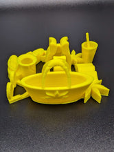 Load image into Gallery viewer, VapeNprop Summer Sesh Yellow upright vape stand holder for vape pens and cartridges
Summer Sesh Yellow vape pen holder accessory by VapeNprop
Yellow Summer Sesh vape cartridge holder keeping devices upright
VapeNprop Summer Sesh Yellow cannabis vape accessory stand
