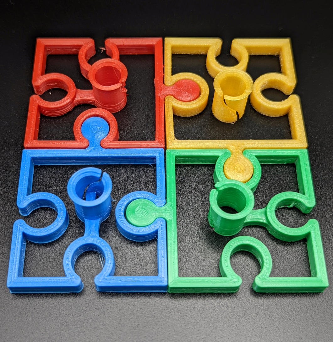 Four Piece Puzzle Set